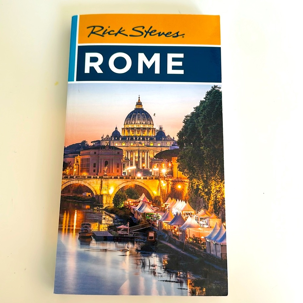 Travel book. Rome, by Rick Steves.